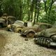 Illustration for article titled This artist intentionally destroyed a collection of rare vintage cars